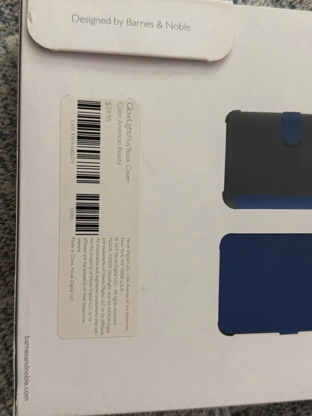 Barnes & Noble slim book